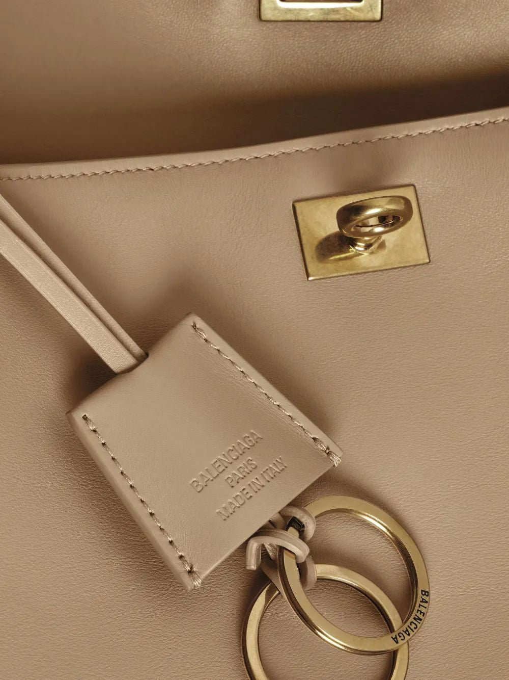 BALENCIAGA Mini Leather Skin Handbag