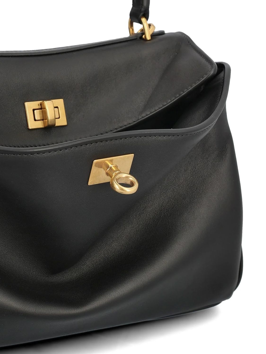 BALENCIAGA Mini Rodeo Top Handle Handbag