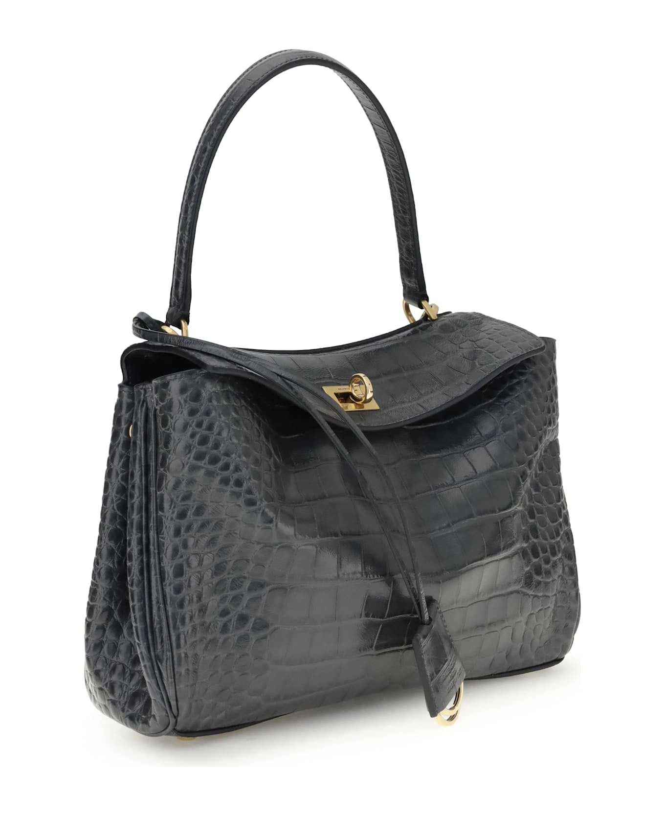 BALENCIAGA Mini Leather Small Rodeo Handbag