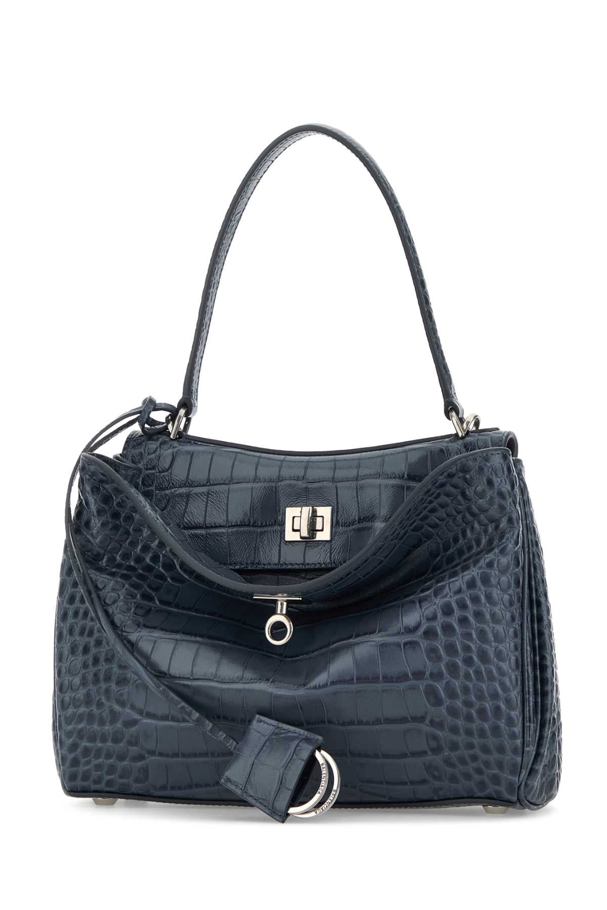 BALENCIAGA Mini Rodeo Leather Small Handbag