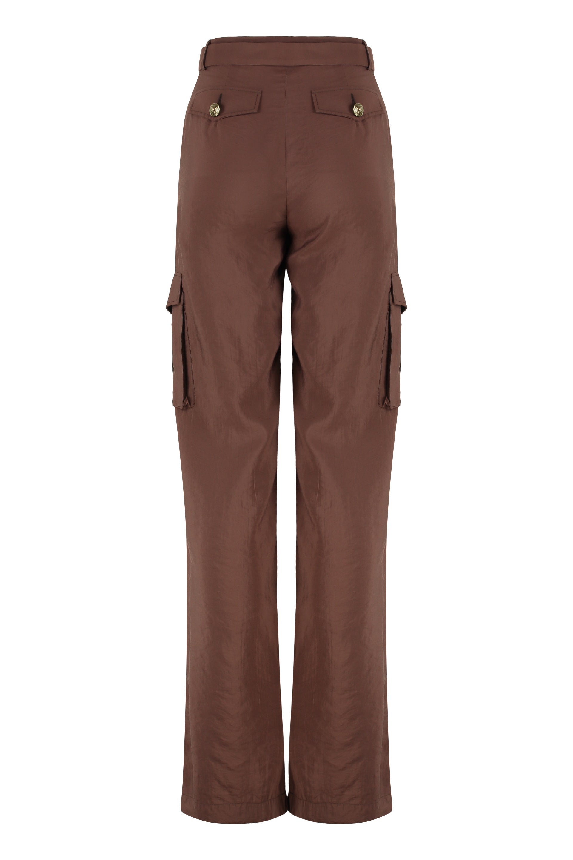 VERSACE JEANS COUTURE Embellished Button Cargo Trousers for Women
