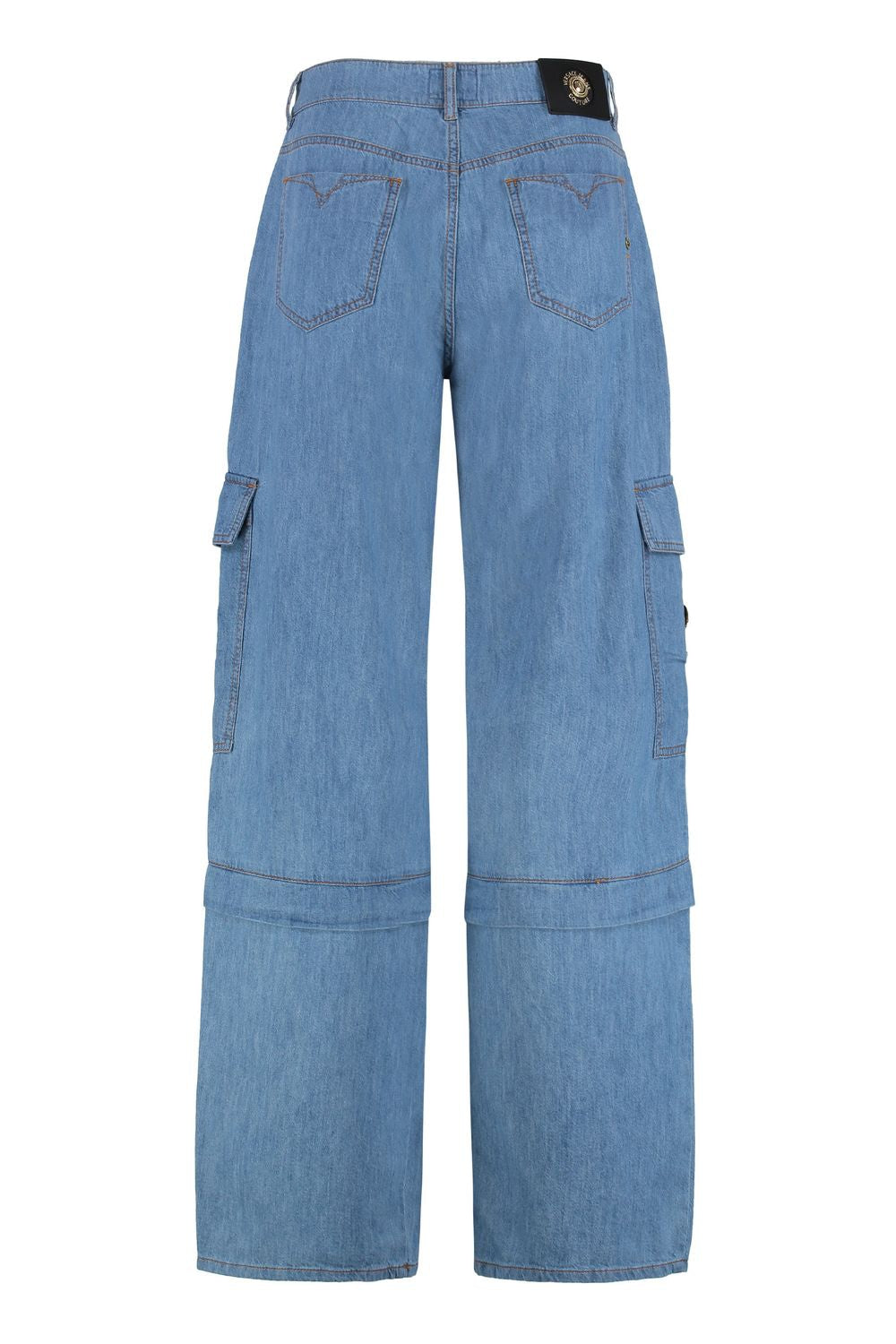 VERSACE JEANS COUTURE Cotton Cargo Trousers for Women