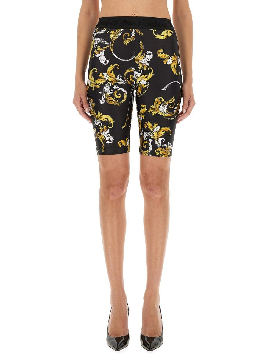 VERSACE JEANS COUTURE Slim Fit Baroque Cycling Shorts - SS25