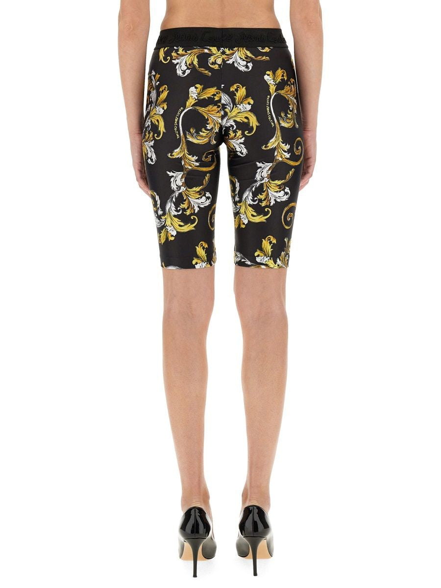 VERSACE JEANS COUTURE Slim Fit Baroque Cycling Shorts - SS25