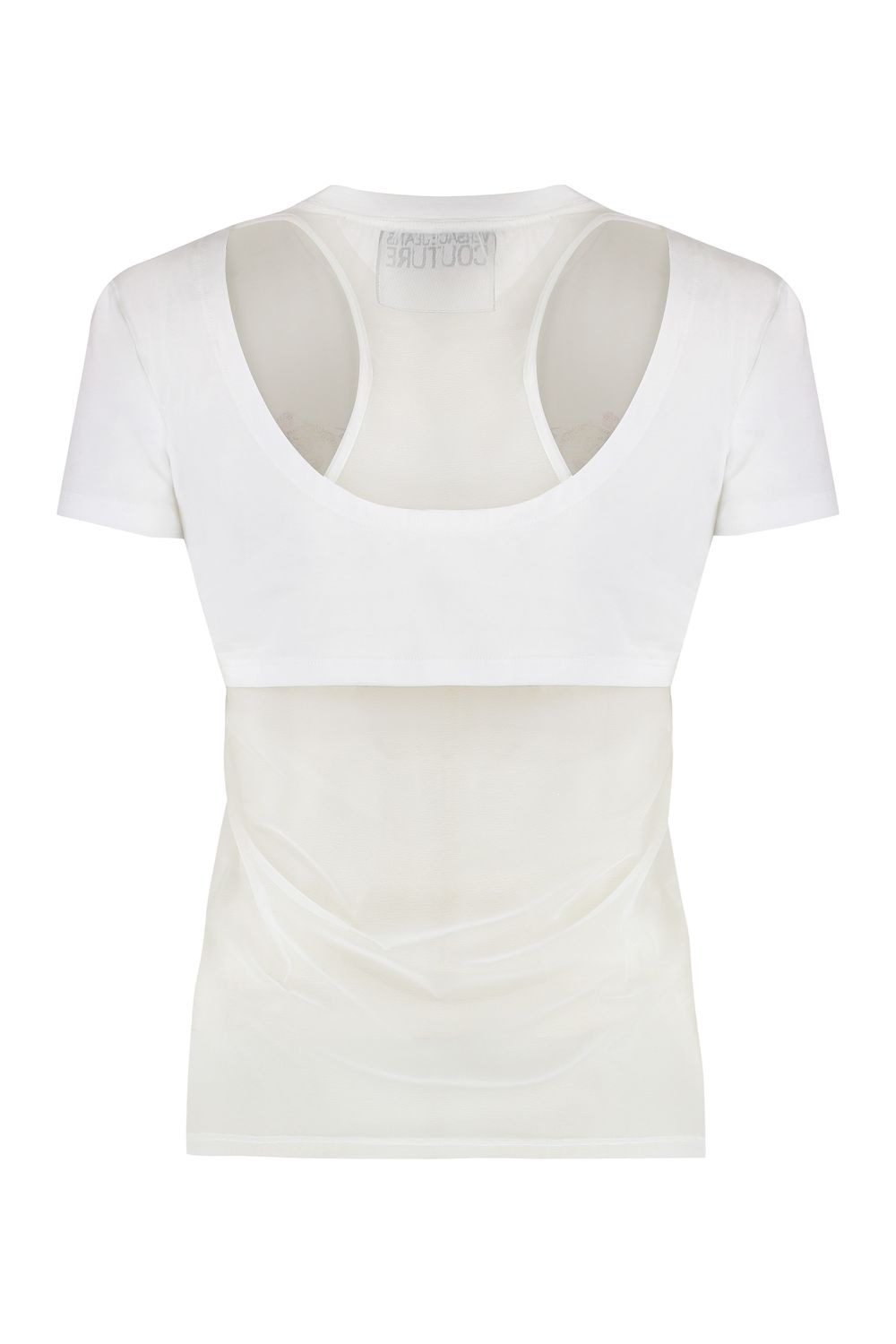 VERSACE JEANS COUTURE Logo Print Sequin T-Shirt