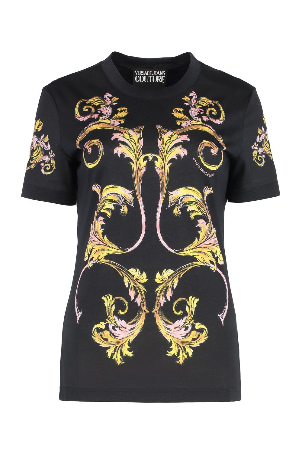 VERSACE JEANS COUTURE Cotton Crew-Neck T-Shirt for Women