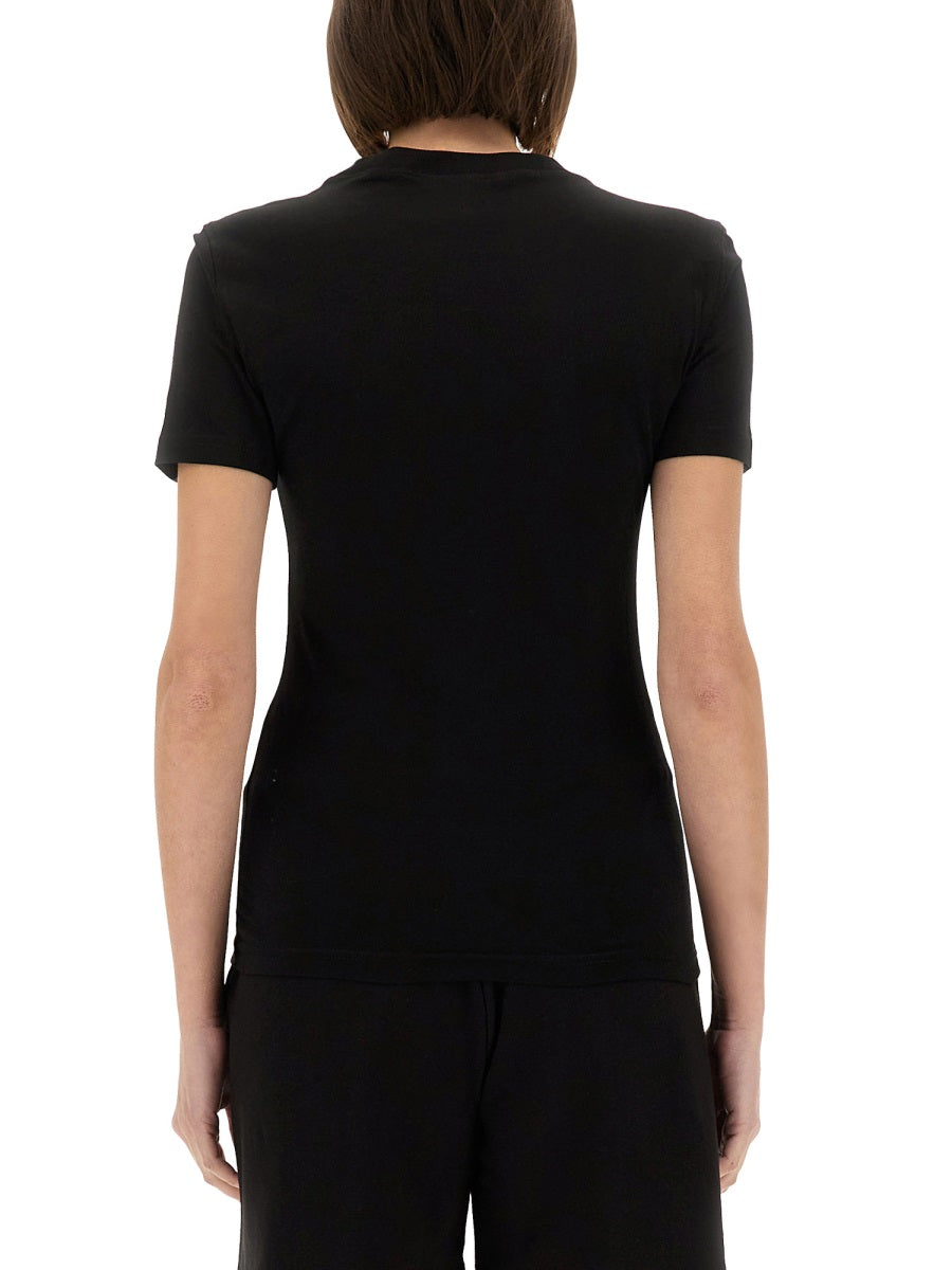 VERSACE JEANS COUTURE Outline Baroque T-Shirt - Women's Size S