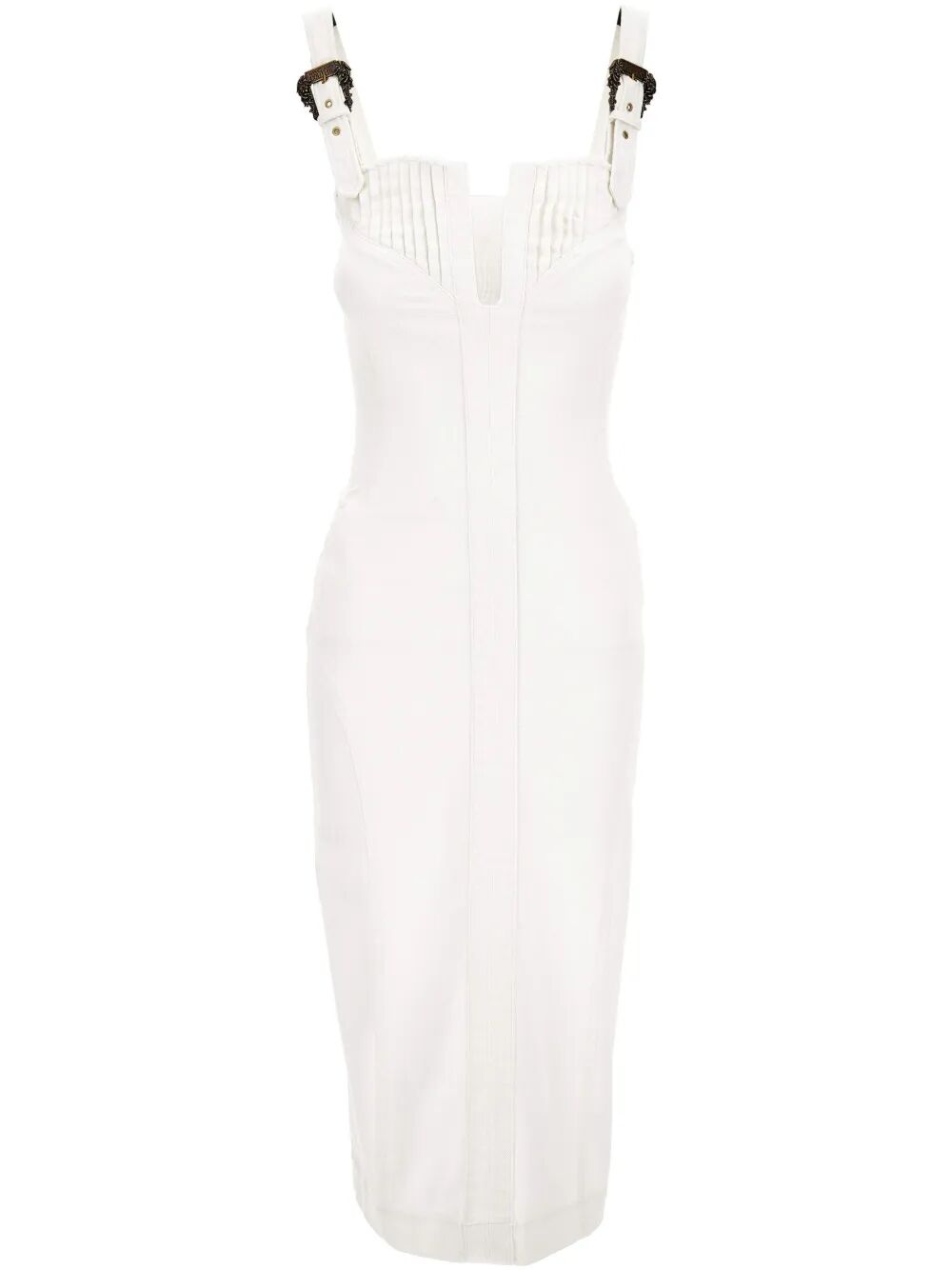 VERSACE JEANS COUTURE Slouchy Bull Stretch Mini Dress