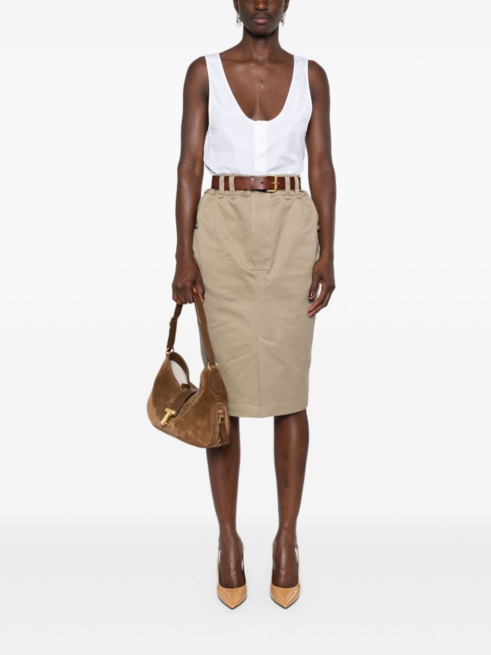 SAINT LAURENT Henley Dinghy T-Shirt - Size 38 FR