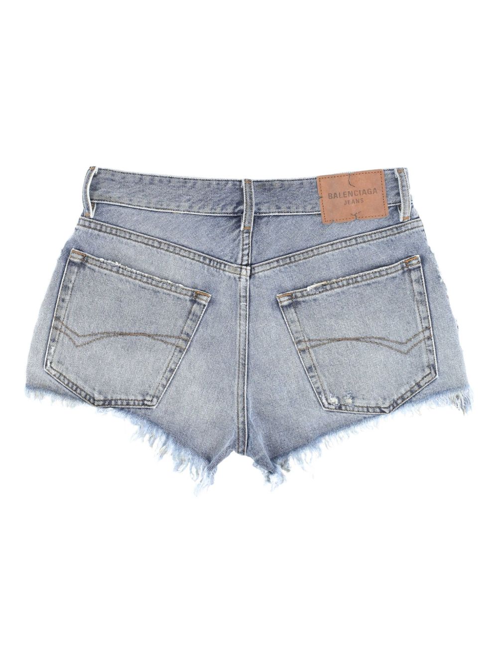BALENCIAGA Women’s Mini Denim Shorts