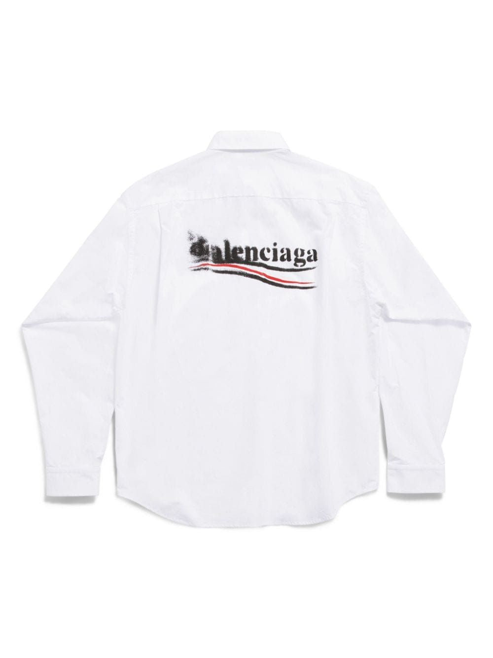 BALENCIAGA Large Fit Long Sleeve Shirt