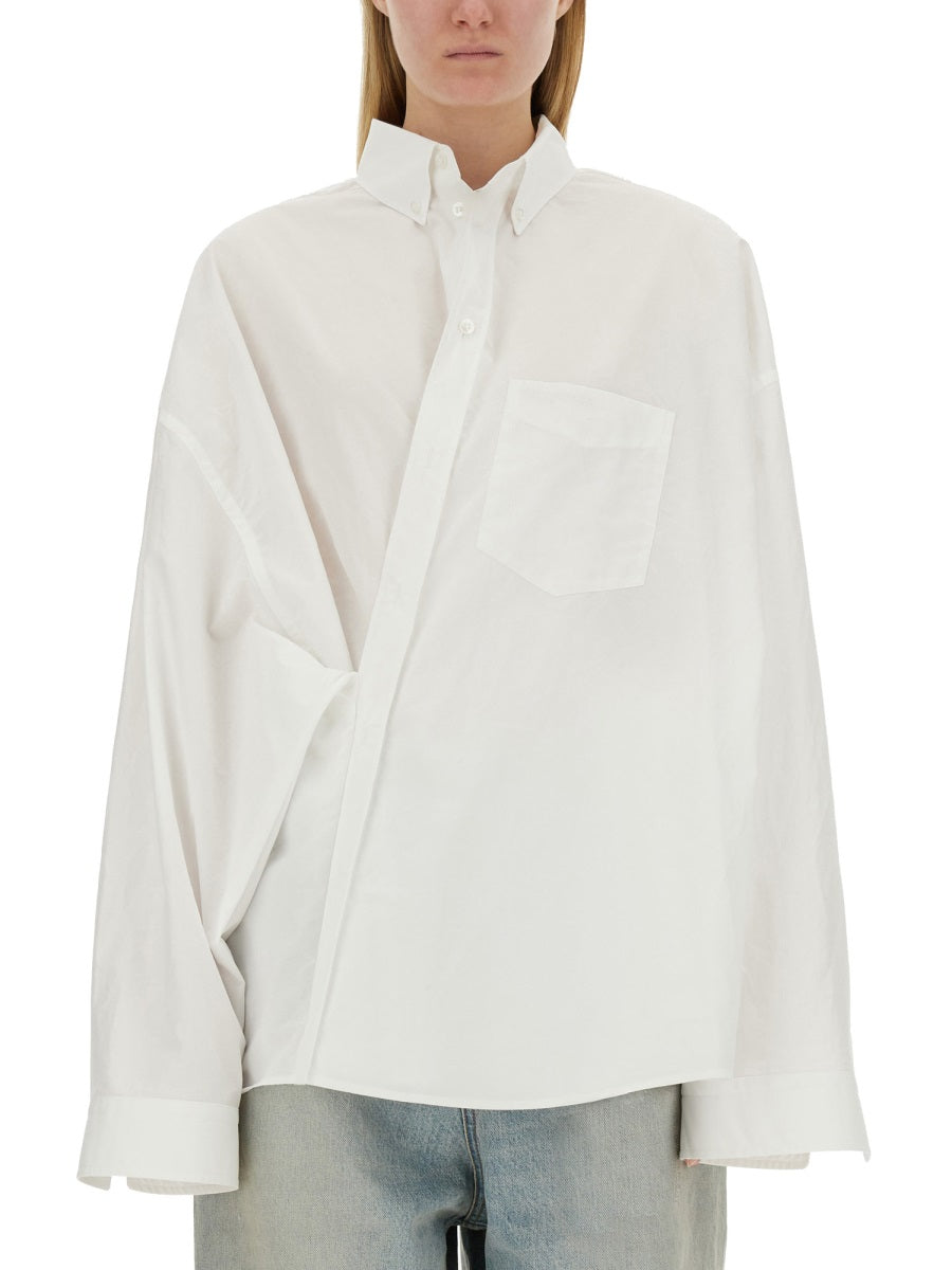 BALENCIAGA Wrap Shirt - Size S