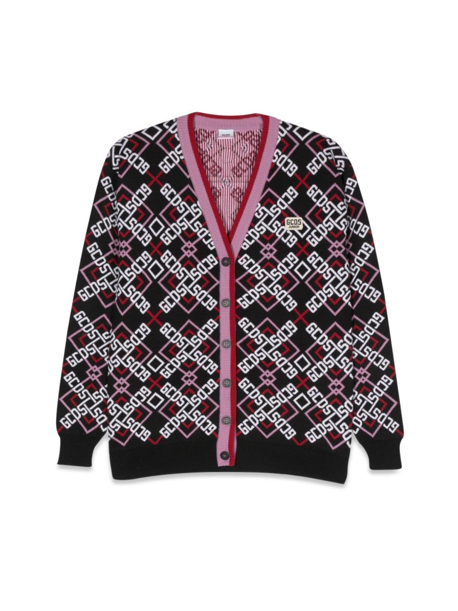 GCDS Chic Mini Cardigan for Girls