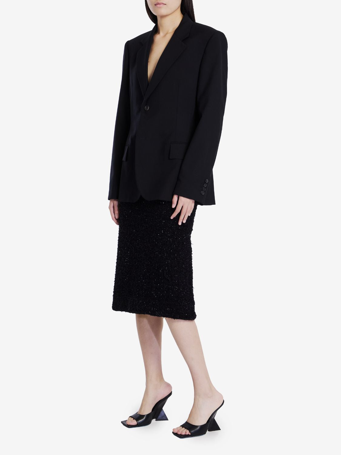 BALENCIAGA Wool Jacket for Women - Regular Fit