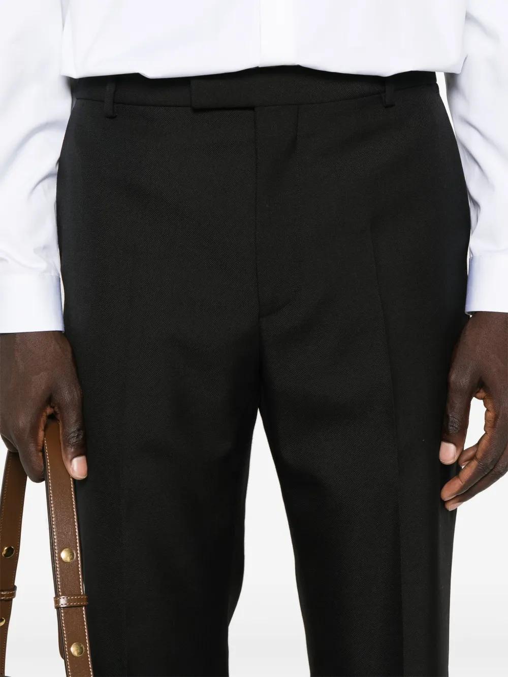 GUCCI Wool Blend Trousers for Men - FW24 Collection