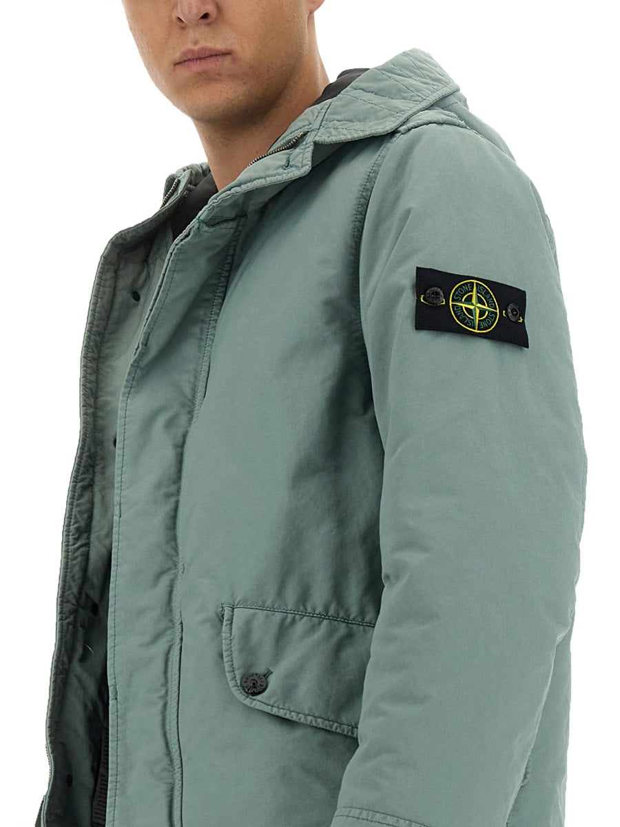 STONE ISLAND Men's Logo Jacket - Size L