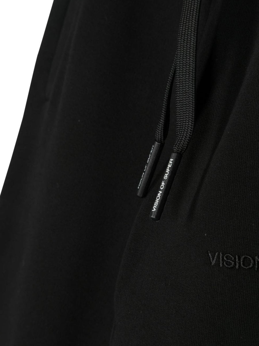 VISION OF SUPER Teen Sweatpants with Corrosive Flames Design