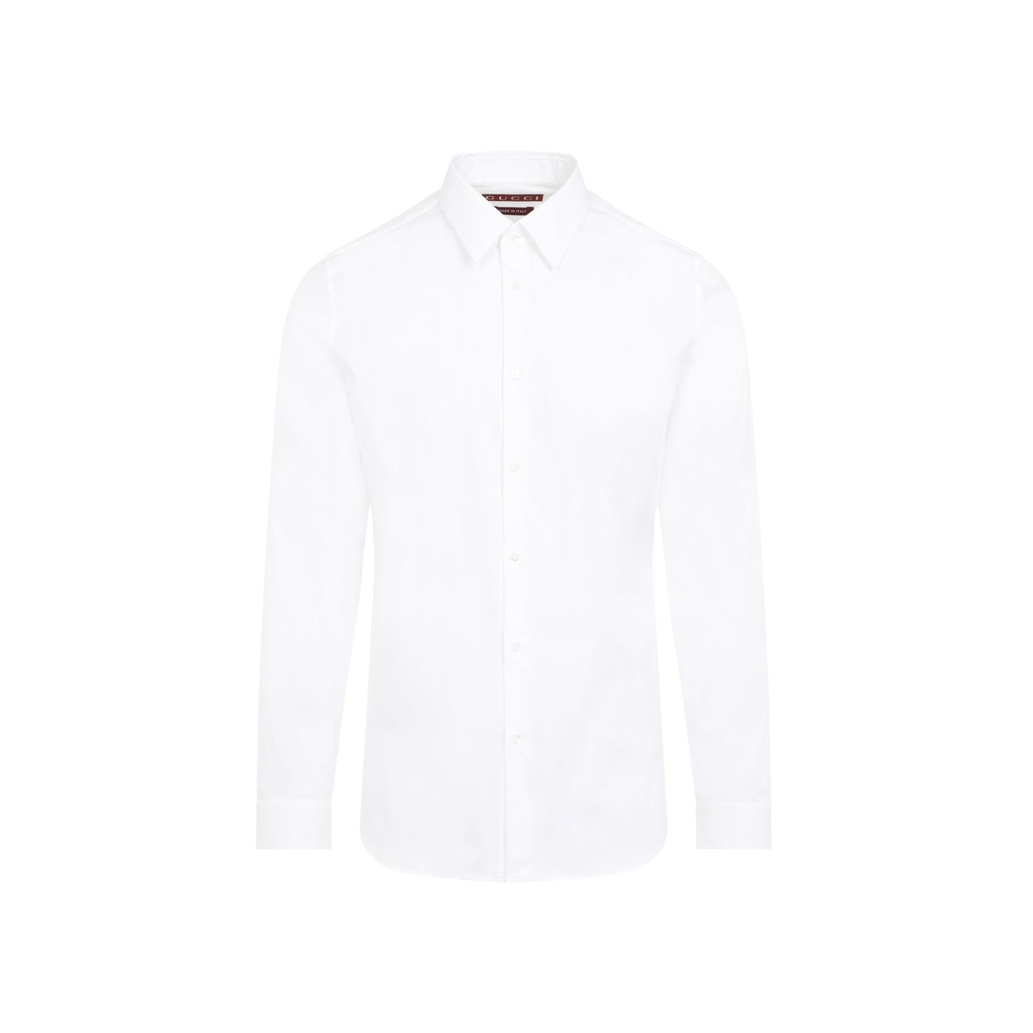 GUCCI Tailored Stretch Poplin Shirt - Skinny Fit
