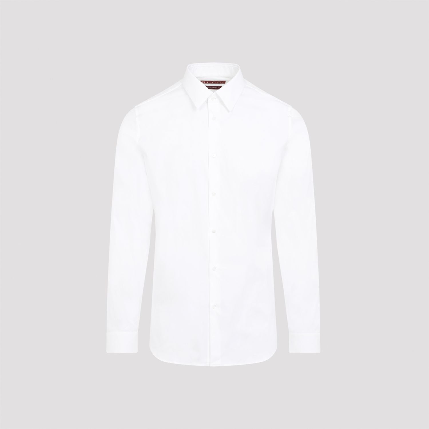 GUCCI Tailored Stretch Poplin Shirt - Skinny Fit