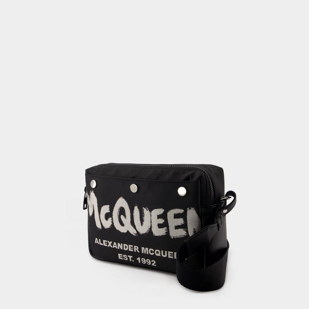 ALEXANDER MCQUEEN Graffiti Crossbody Mini Handbag