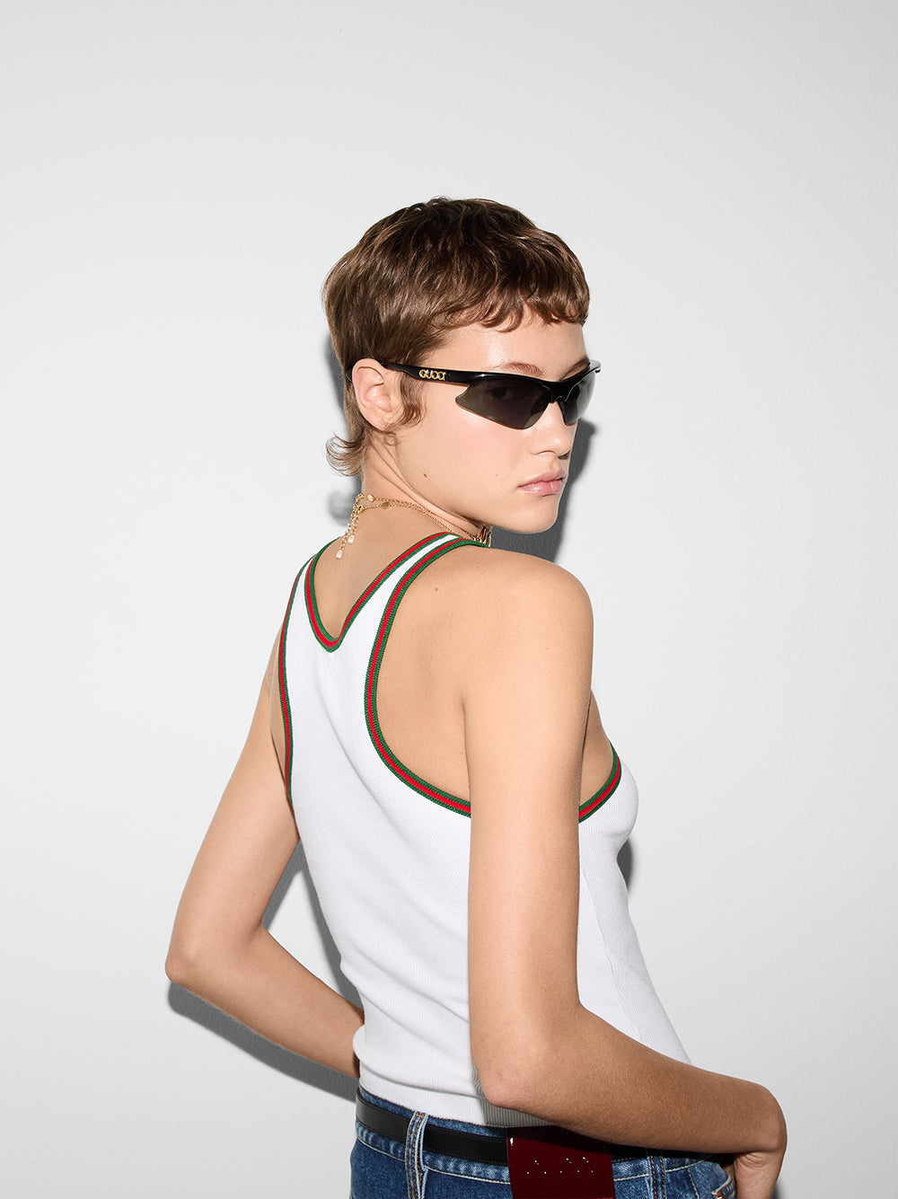 GUCCI Mask-Shaped Sunglasses for Women