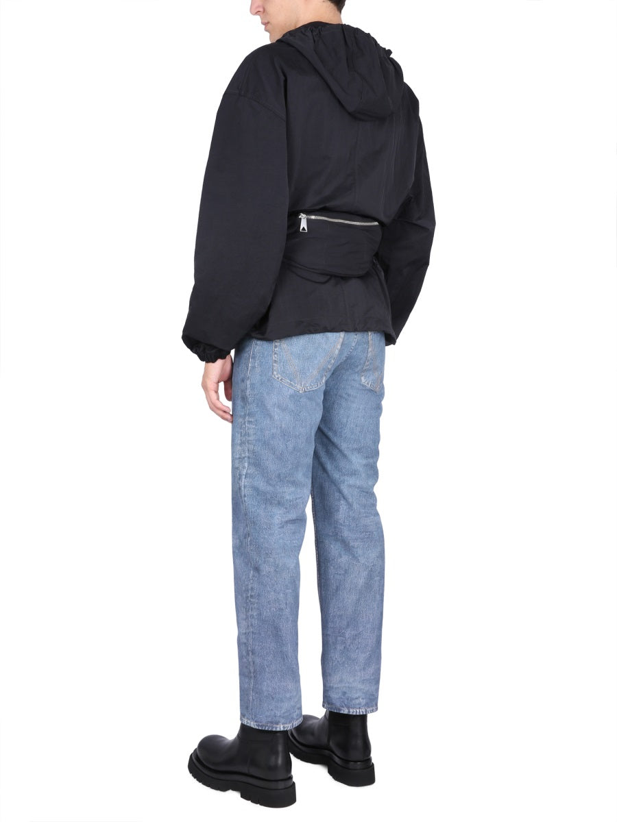 BOTTEGA VENETA Men's Jacket with Pouch Handbag