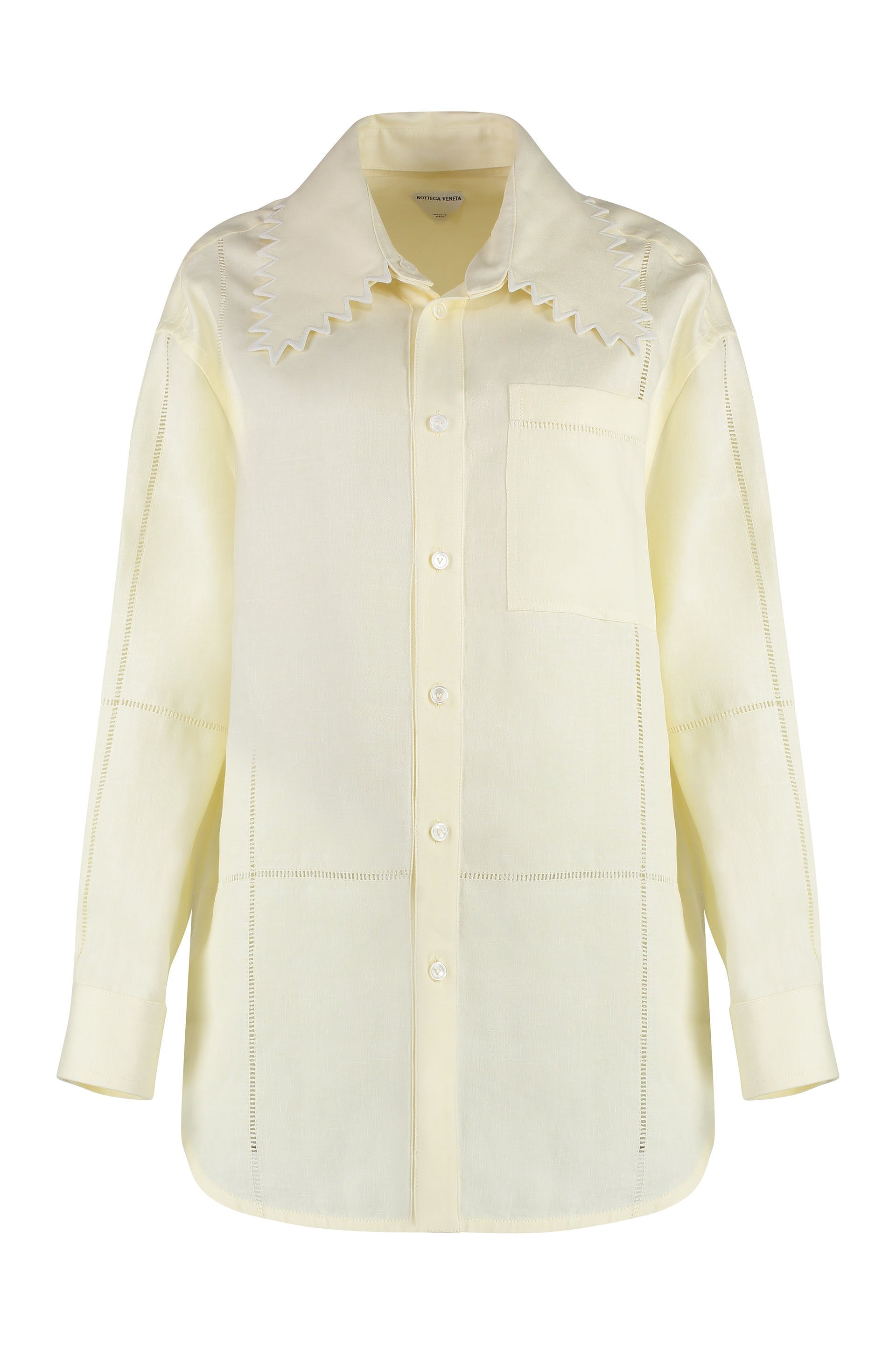 BOTTEGA VENETA Linen Shirt for Women - SS24 Collection