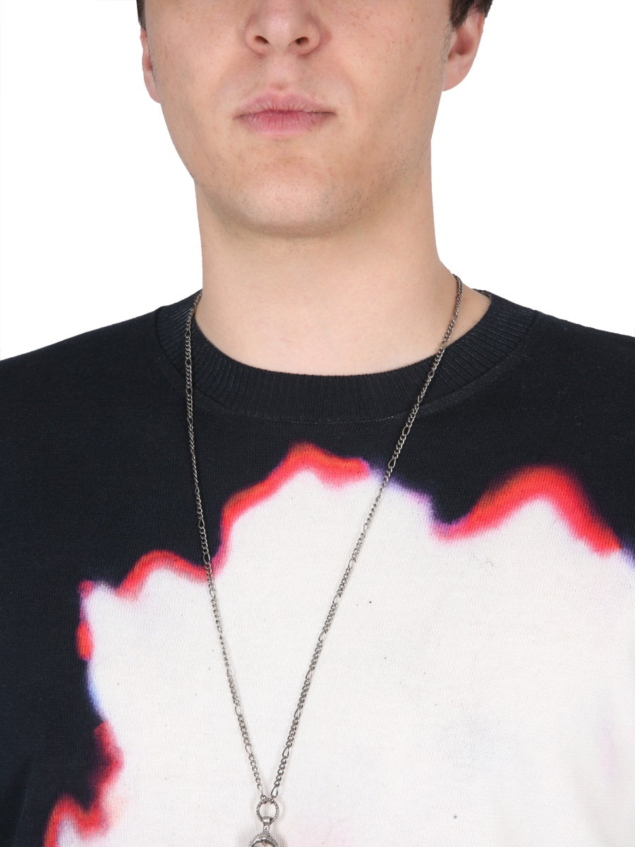 ALEXANDER McQUEEN Men's Solaria Flower Print T-Shirt