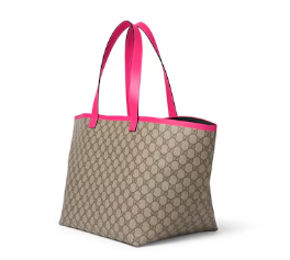 GUCCI Leather Fabric Handbag - Mini Style
