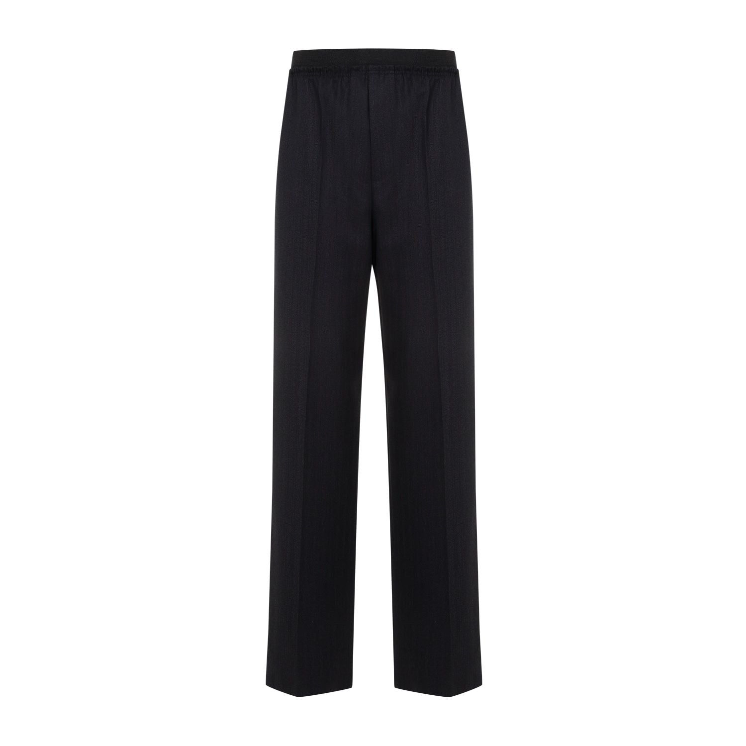 BOTTEGA VENETA Wool Trousers with Striped Motif for Women