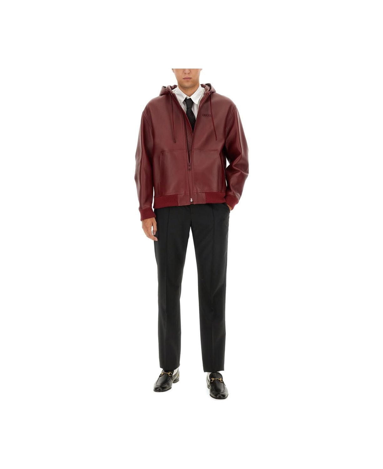 GUCCI Regular Fit Bomber Jacket with Zip - Size 48 IT