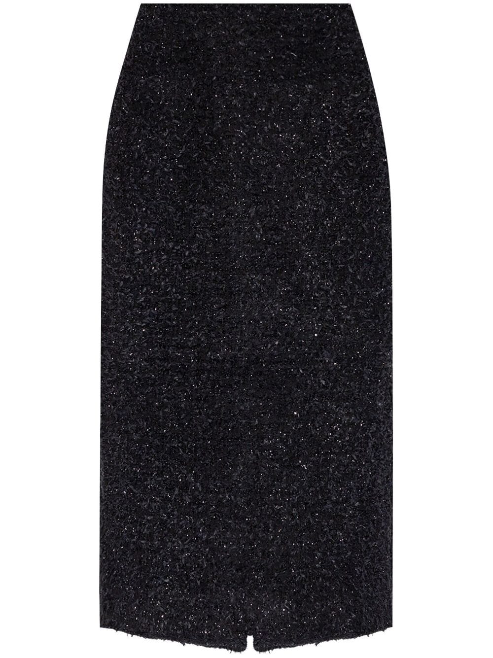 BALENCIAGA Tweed Midi Skirt for Women