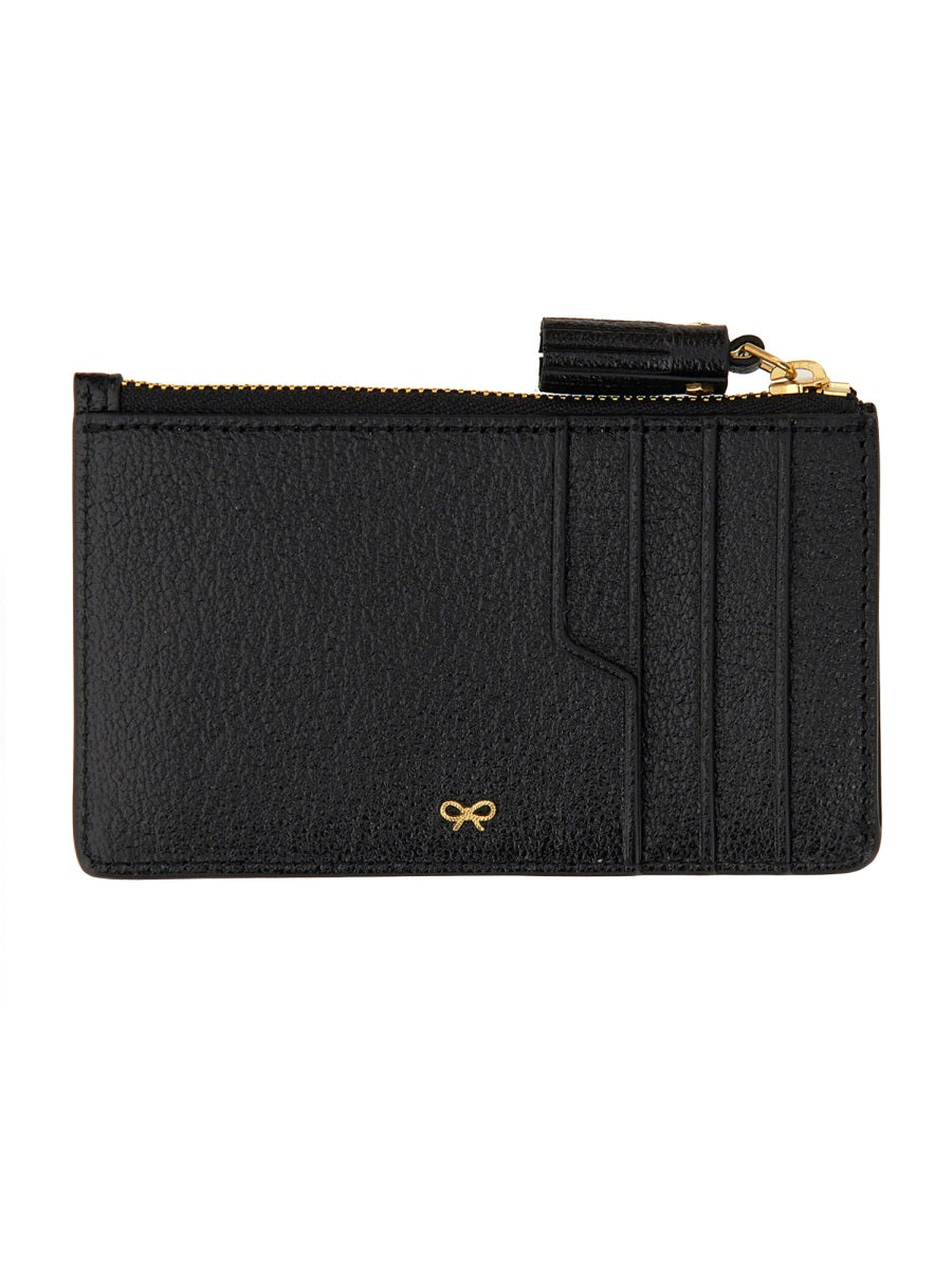 ANYA HINDMARCH Mini Wallet with Eye Design - 8 cm x 13 cm