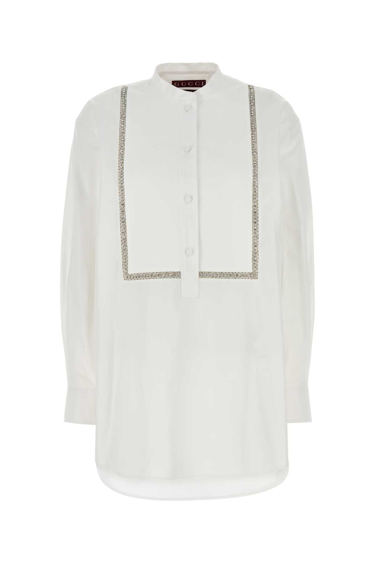 GUCCI Classic Poplin Shirt for Women