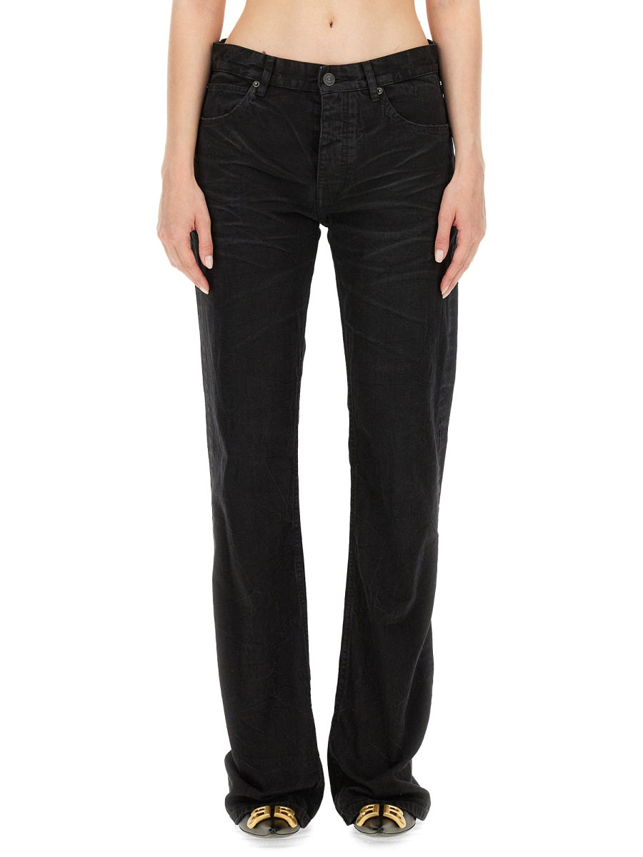 BALENCIAGA Regular Fit Straight Pants - Size 27