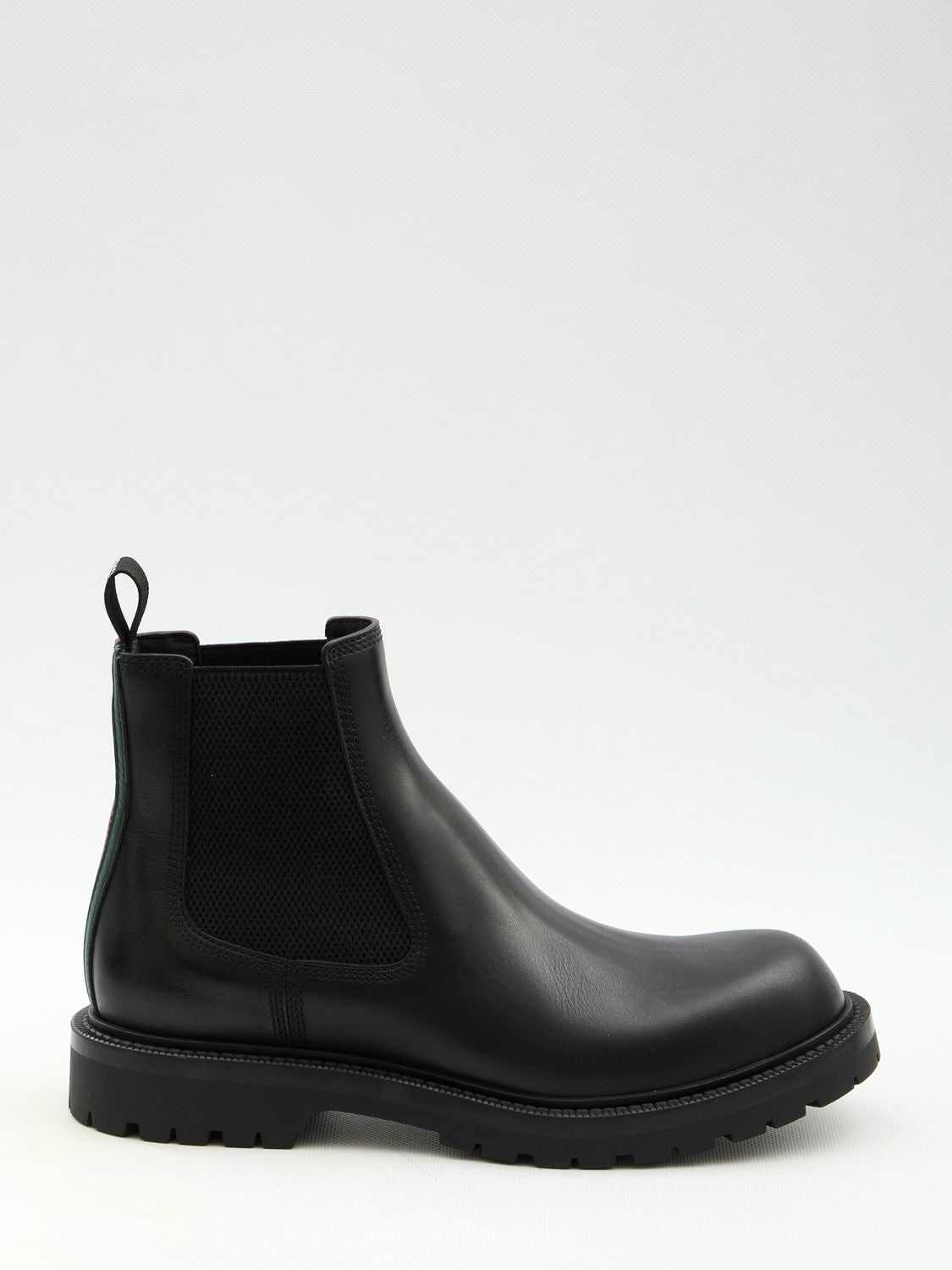 GUCCI Chelsea Boots with Web - UK Size