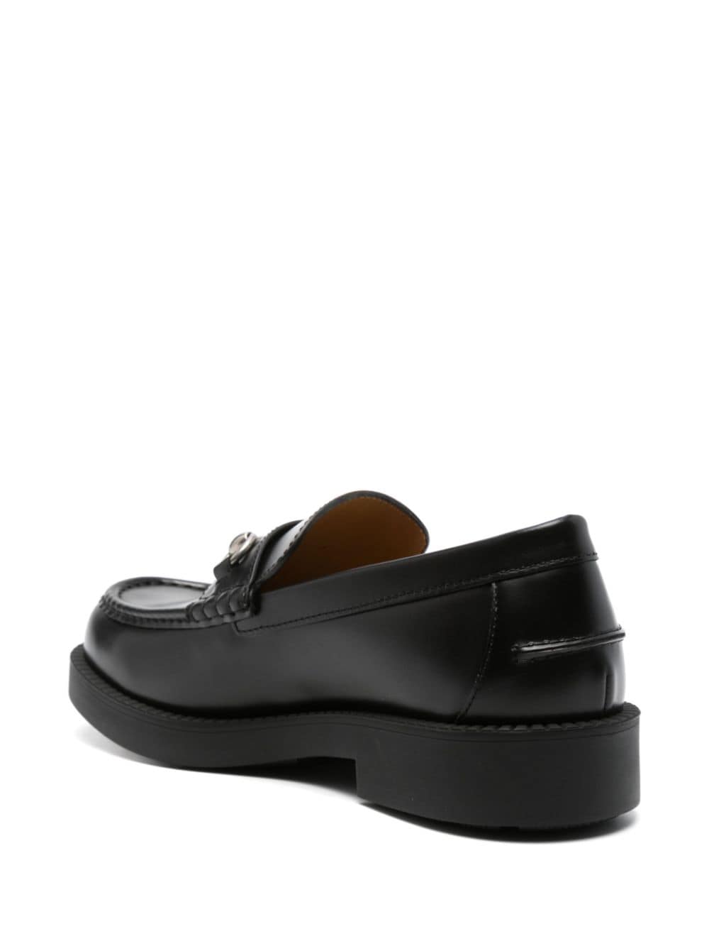 GUCCI Classic Leather Horsebit Loafers for Men