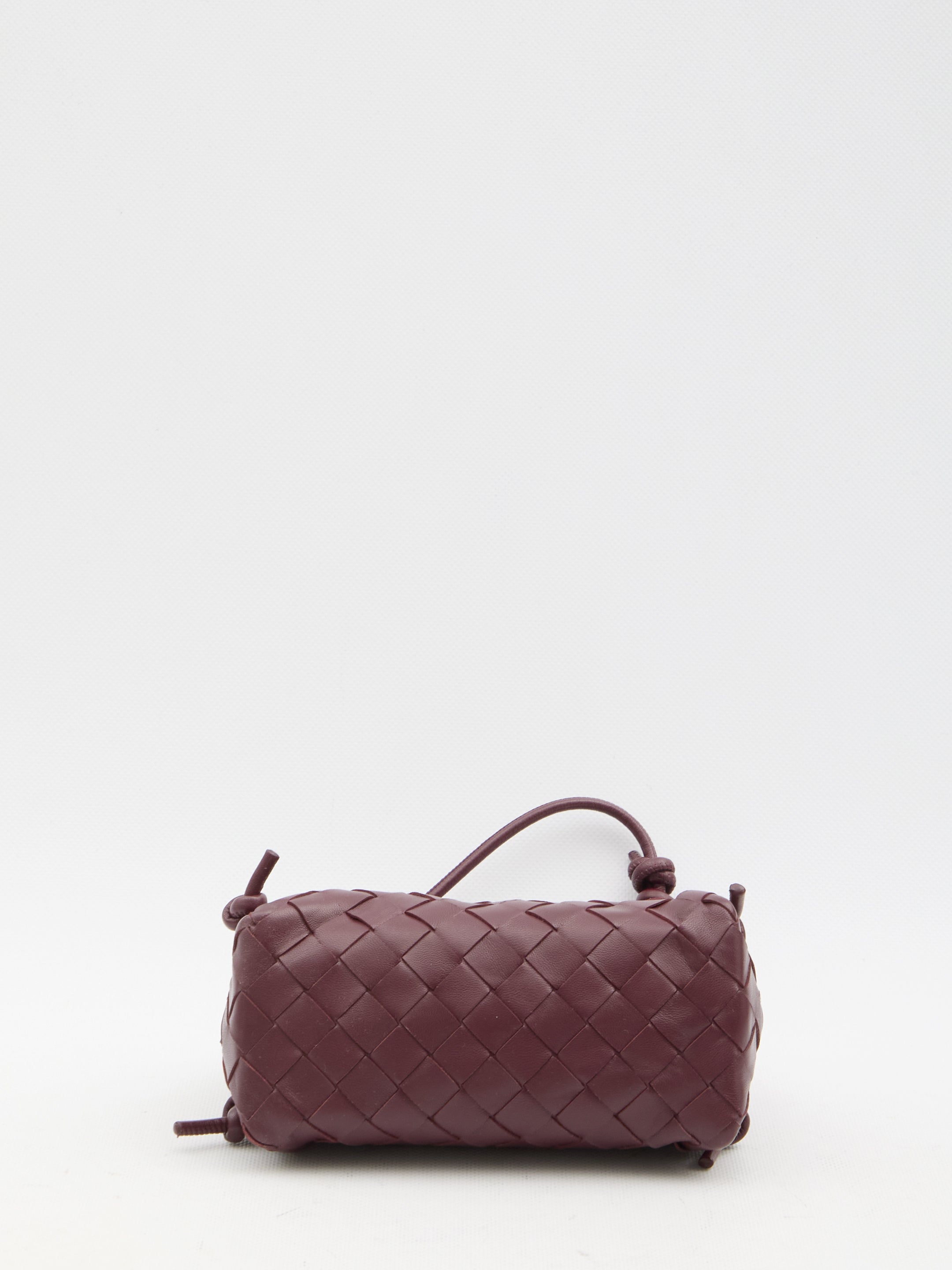 BOTTEGA VENETA Mini Intrecciato Concert Handbag - 18x11x8cm