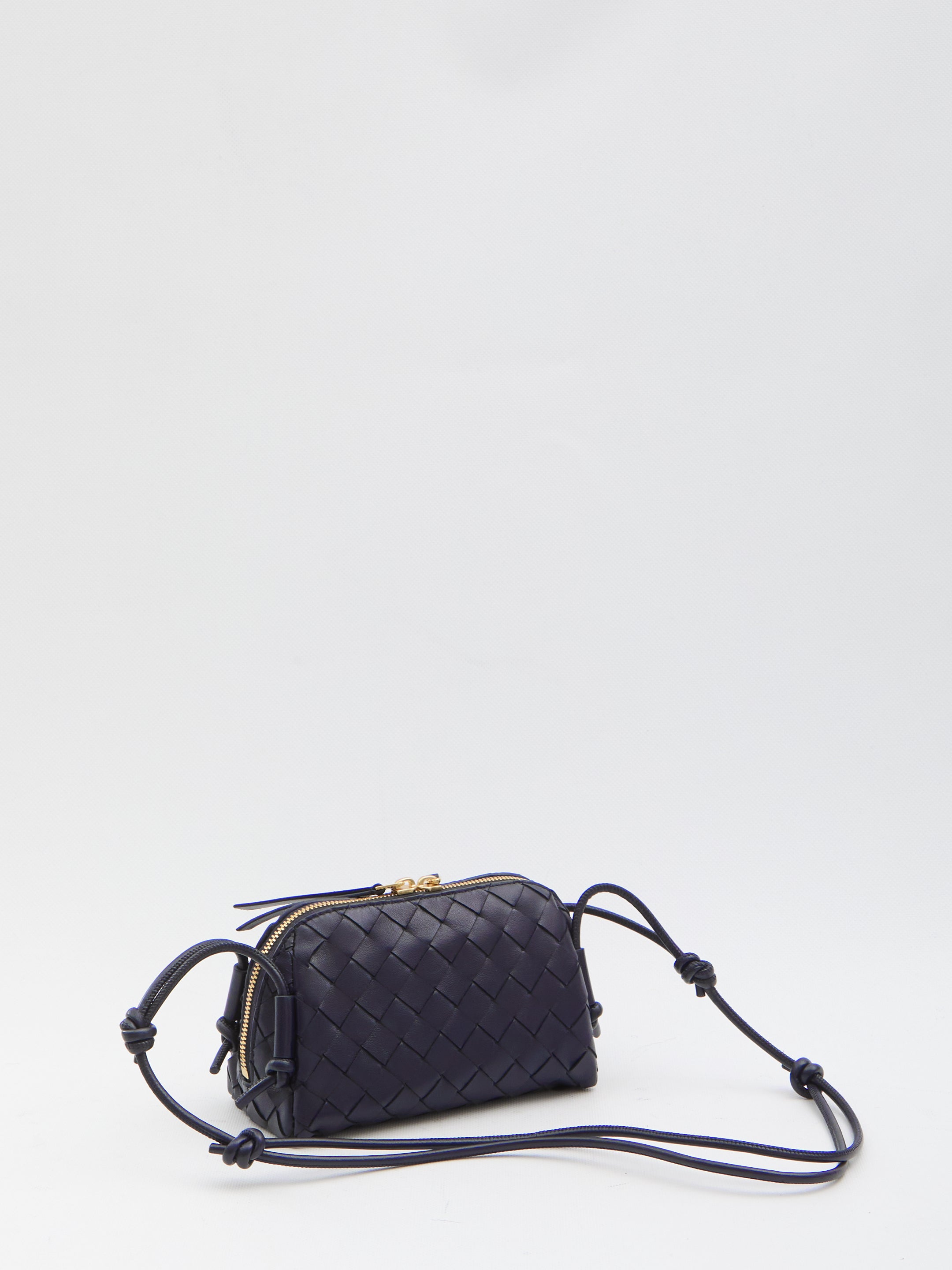 BOTTEGA VENETA Woven Mini Clutch with Decorative Strap - FW25