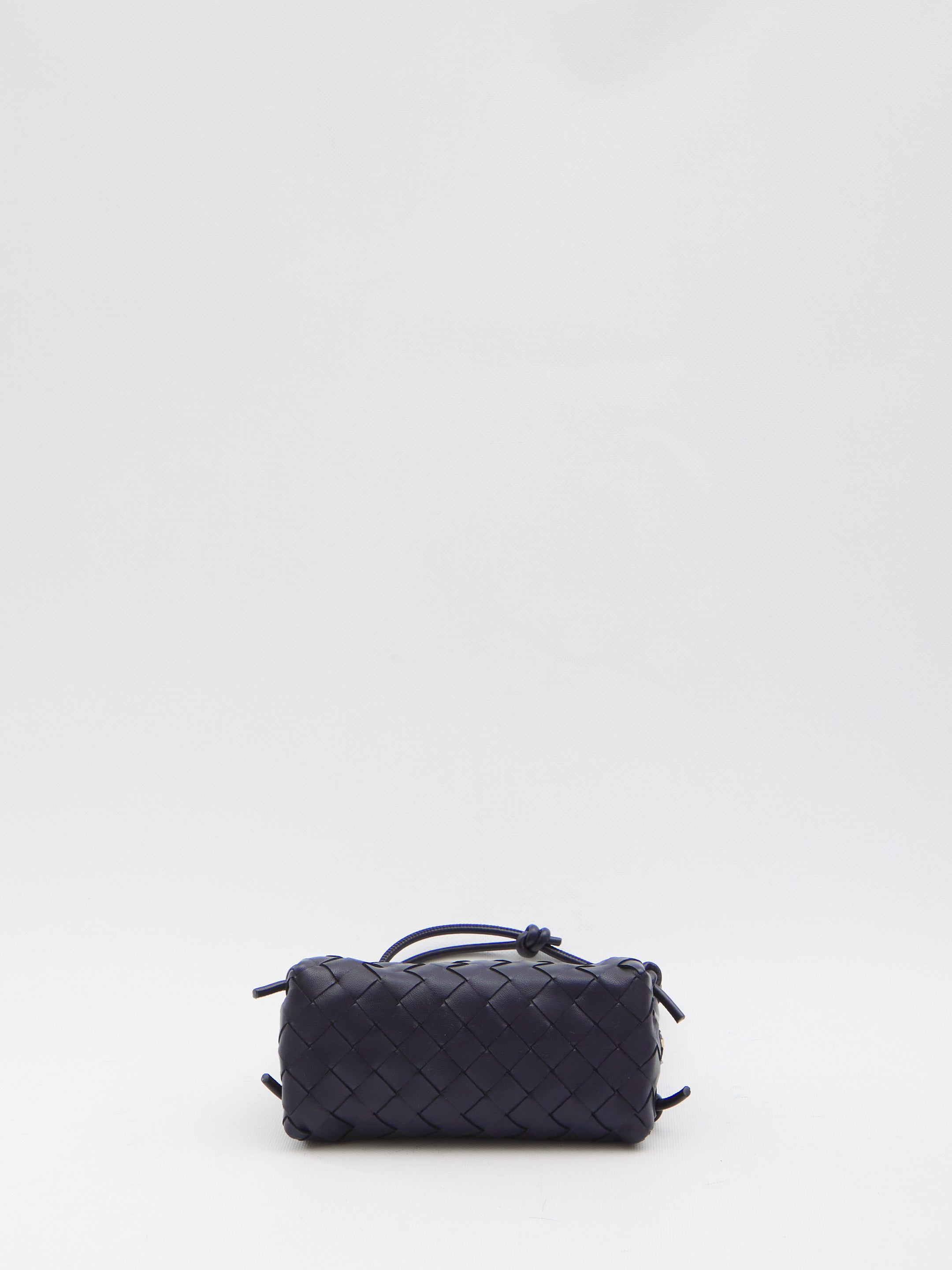 BOTTEGA VENETA Woven Mini Clutch with Decorative Strap - FW25