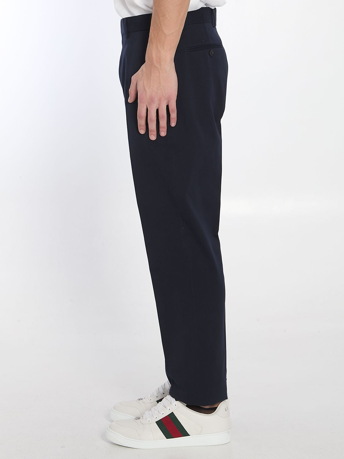 GUCCI Classic Gabardine Pant for Men - SS25 Collection