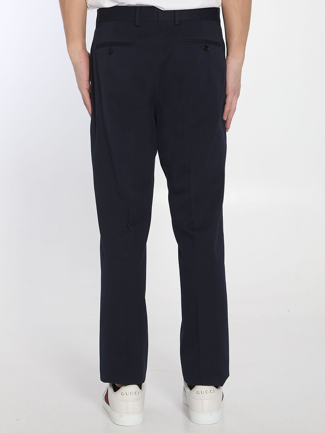 GUCCI Classic Gabardine Pant for Men - SS25 Collection