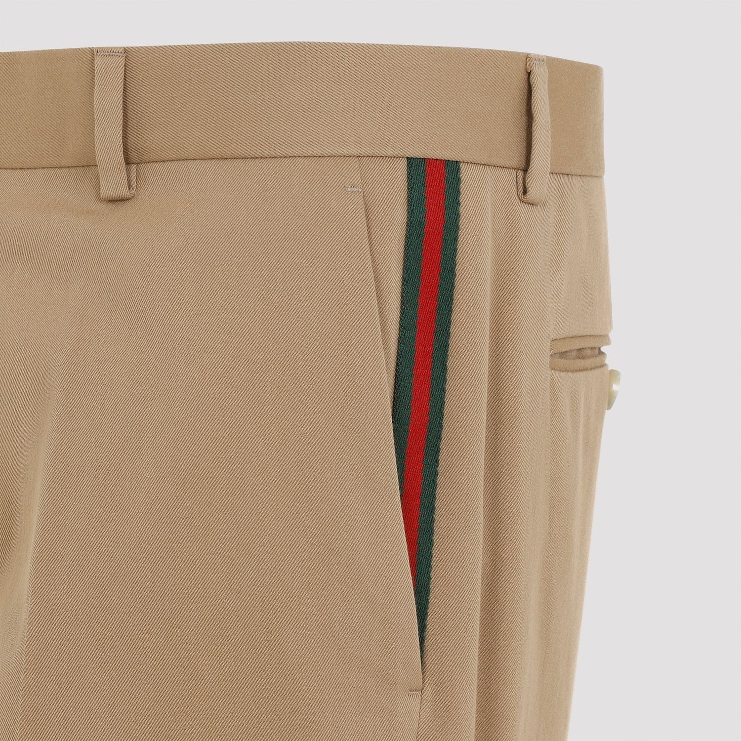 GUCCI Classic Gabardine Pants for Men