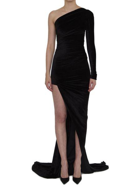 BALENCIAGA Fluid Velvet Gown - Maxi Length - Size 36