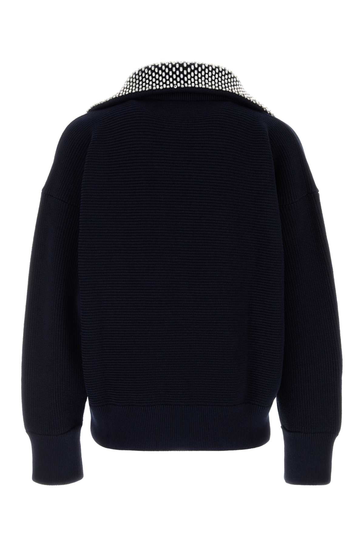 GUCCI Men's Stretch Cotton Blend Polo Shirt