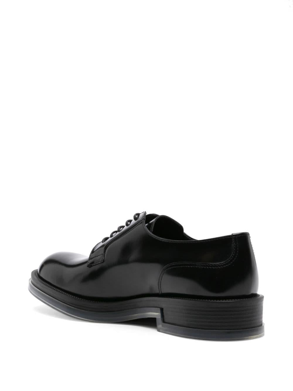 ALEXANDER MCQUEEN Leather Float Lace-Up Shoes