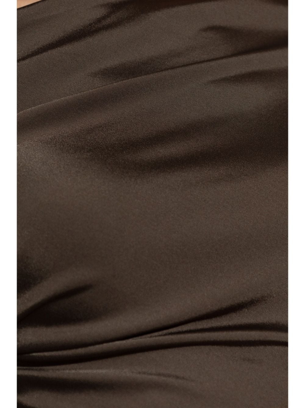 ALEXANDER MCQUEEN Asymmetric Bodycon Mini Dress