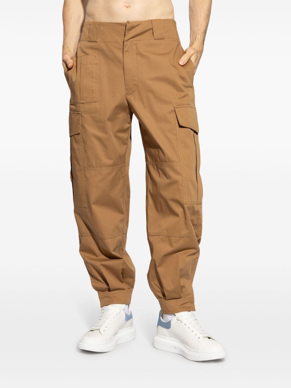 ALEXANDER MCQUEEN Low-Rise Cargo Trousers