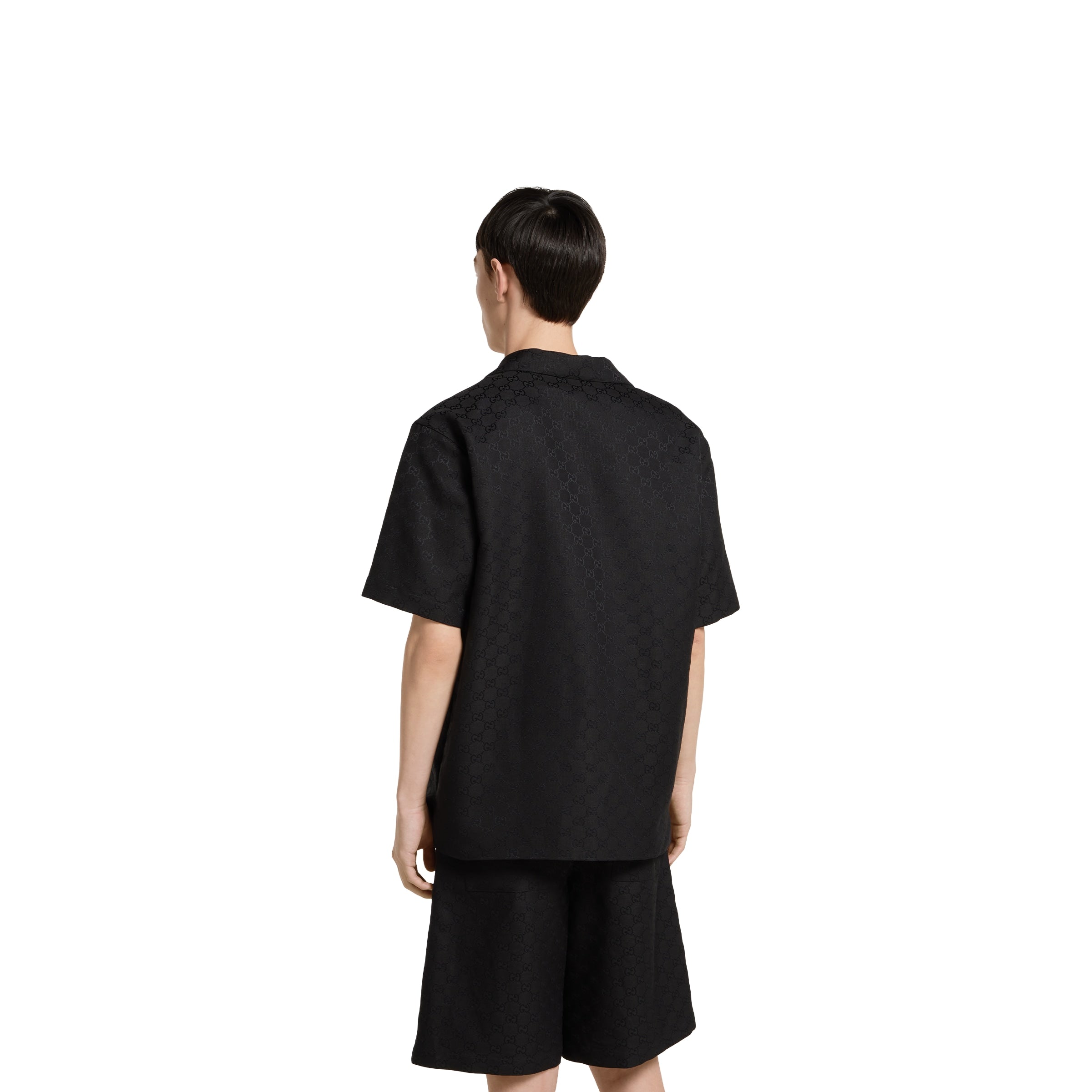 GUCCI Men's Bowling Shirt - Size 48