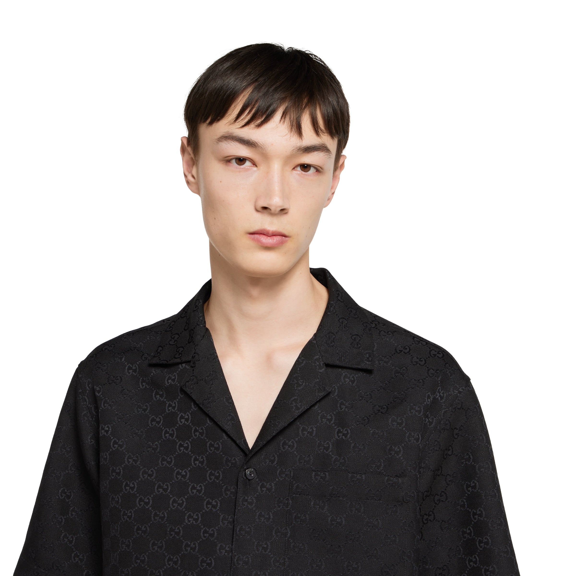 GUCCI Men's Bowling Shirt - Size 48